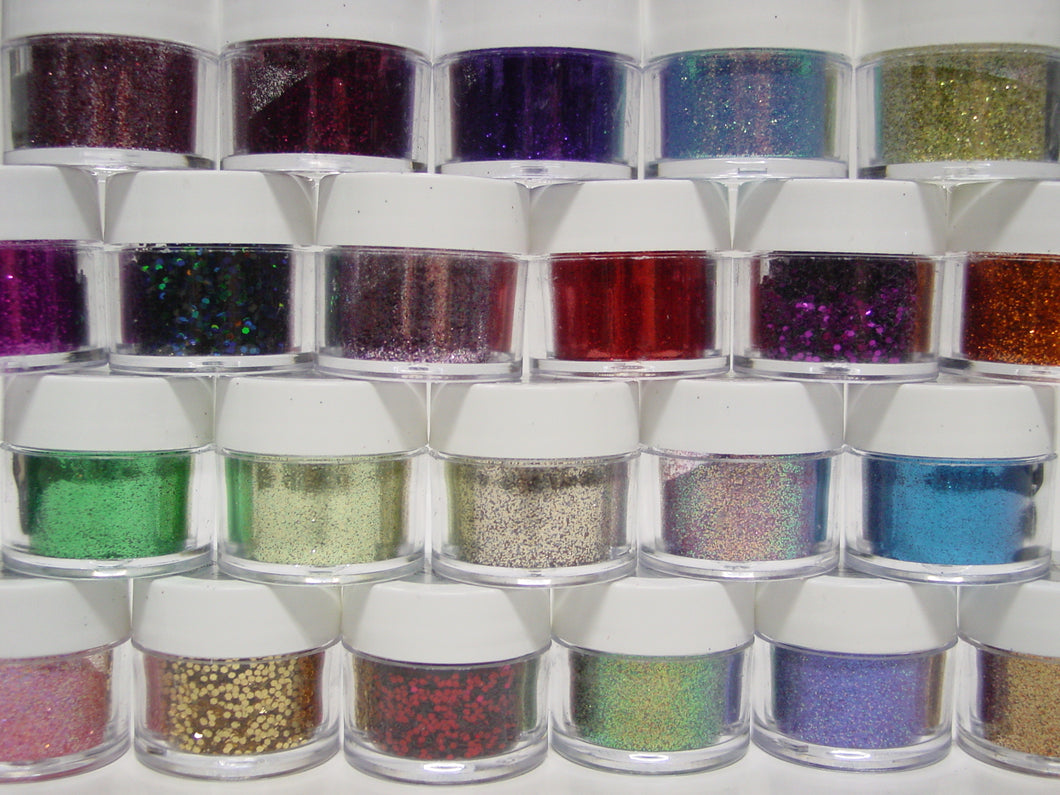 3 Glitters/Mylars/Encasement Products for $12.00